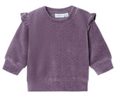 Name It Velour Bluse -  NBFnew - Arctic Dusk